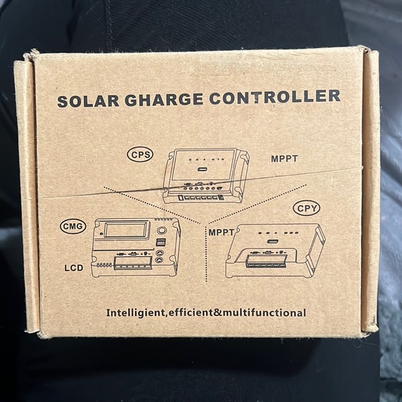 Cmg Solar Charger Controller With Lcd Display 2 Usb Port 12v24v 20a Pwm - Picture 1 of 3